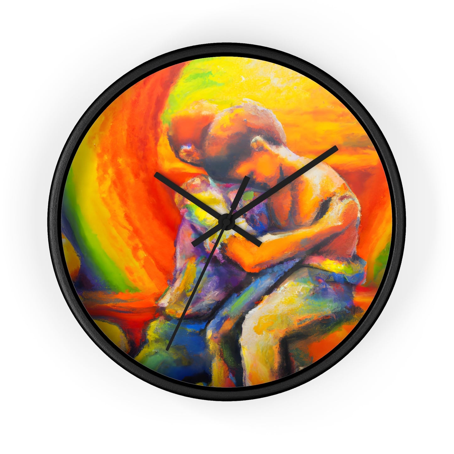 Axel - Gay Love Wall Clock