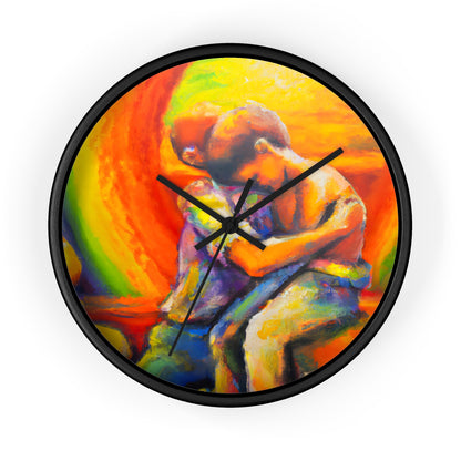 Axel - Gay Love Wall Clock