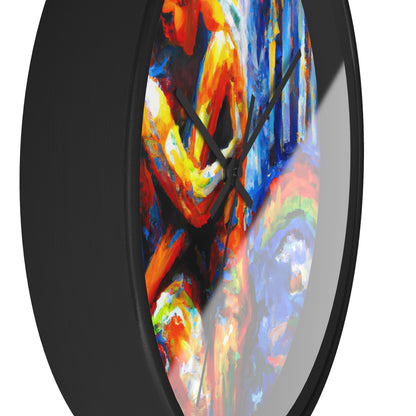 Caspian - Gay Love Wall Clock