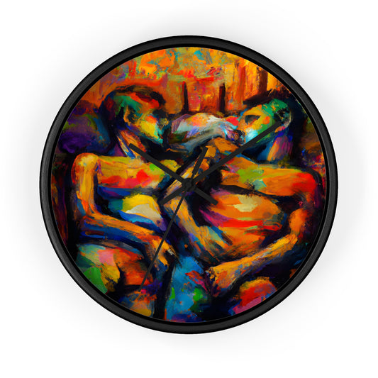 Maverick - Gay Love Wall Clock