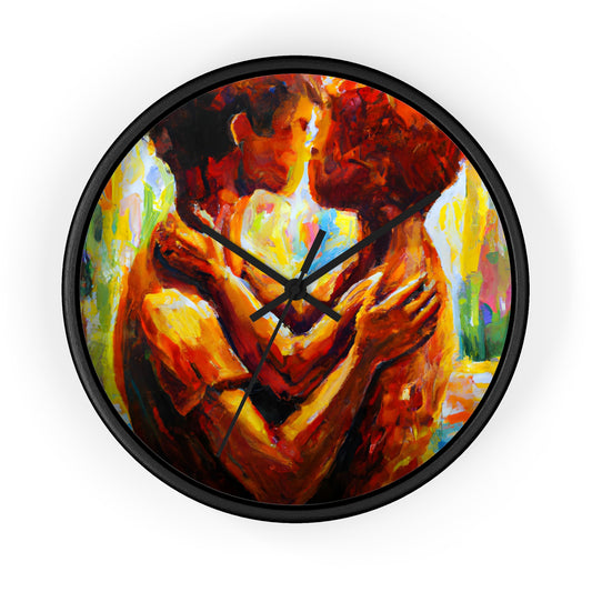 Cruz - Gay Love Wall Clock