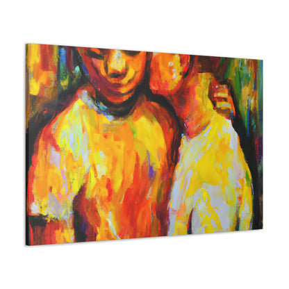 Aiden - Gay Love Canvas Art
