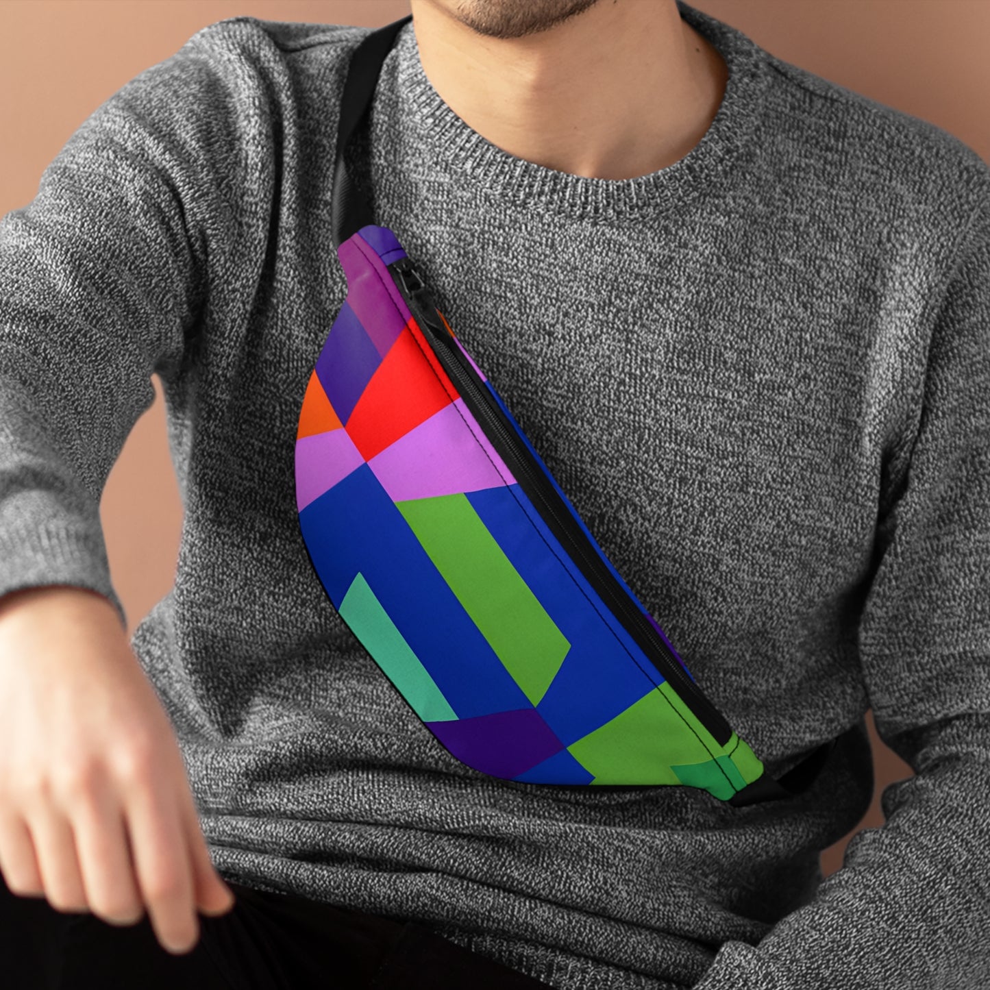 GlamGlowz - Gay Pride Fanny Pack Belt Bag