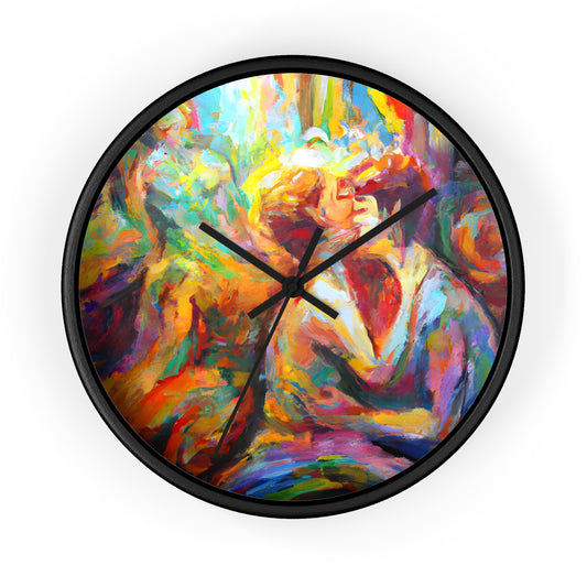 Cobalt - Gay Love Wall Clock