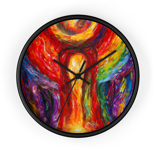 LeonardoDaVinci - Gay Hope Wall Clock