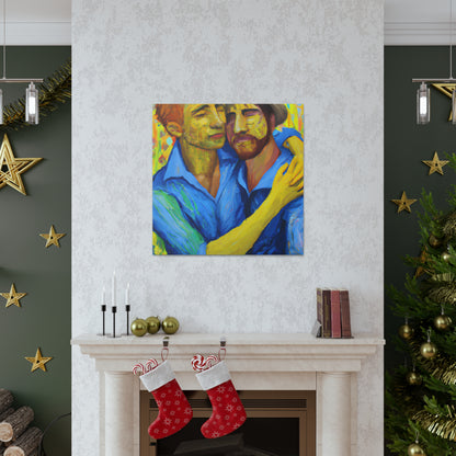 Hilberta - Gay Couple Wall Art