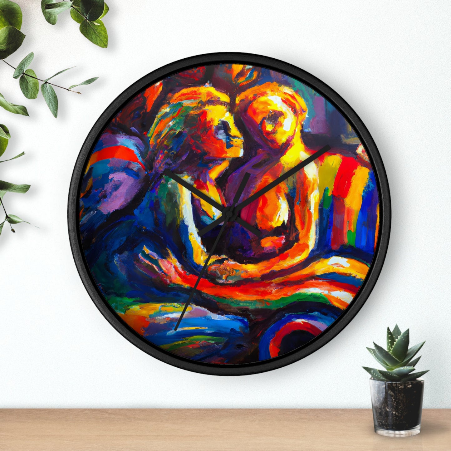 Ryan. - Gay Love Wall Clock