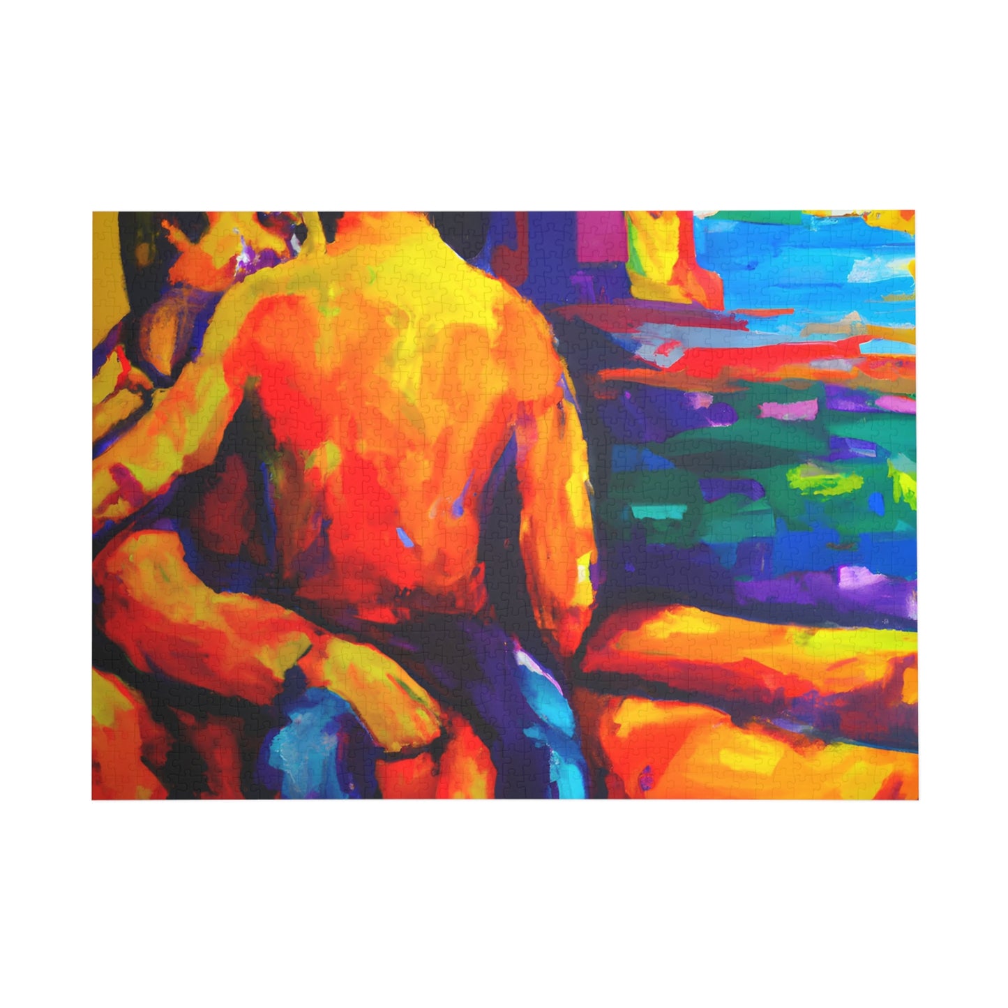 Damian - Gay Love Jigsaw Puzzle