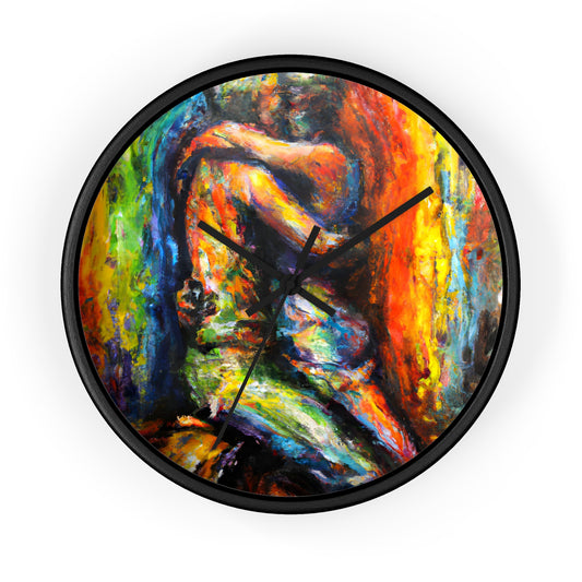 Maxwell - Gay Love Wall Clock