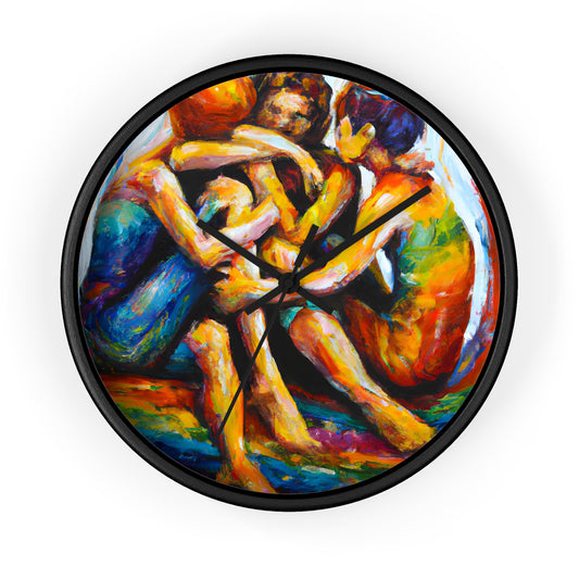 Cobalt - Gay Love Wall Clock
