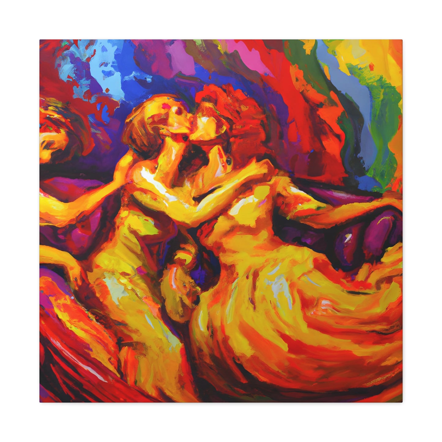 Brandon - Gay Love Canvas Art