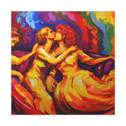 Brandon - Gay Love Canvas Art