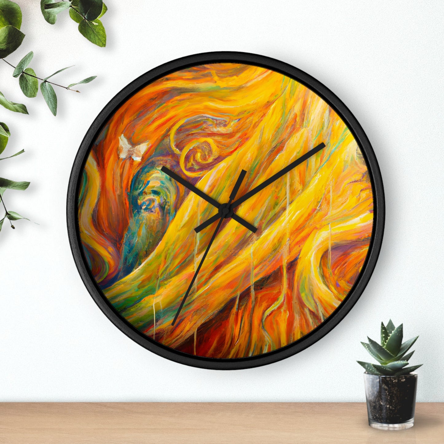 LeonardoVinci - Gay Hope Wall Clock