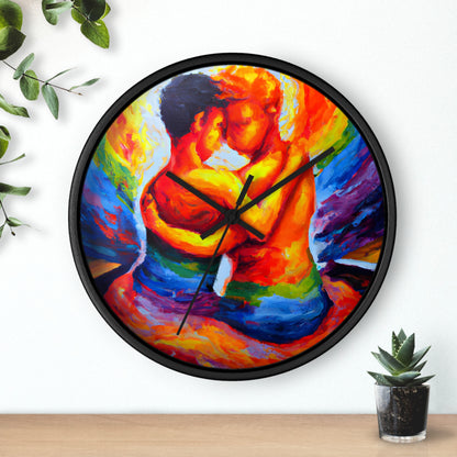 Maverick - Gay Love Wall Clock