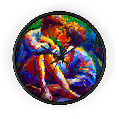 Blaze - Gay Love Wall Clock
