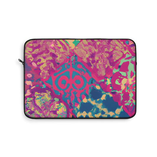 RainbowFleckedPlume - LGBTQ+ Laptop Sleeve (12", 13", 15")