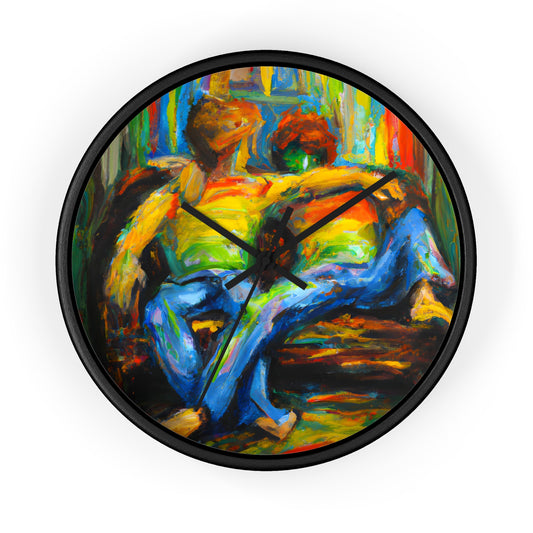 Tayte - Gay Love Wall Clock