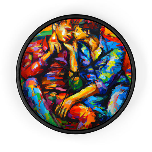 Rocco - Gay Love Wall Clock