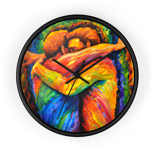 Dustin - Gay Love Wall Clock