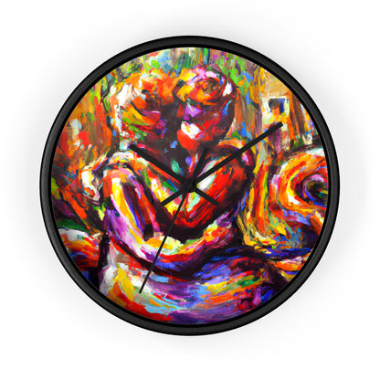 Riley - Gay Love Wall Clock