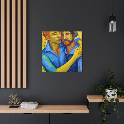 Hilberta - Gay Couple Wall Art