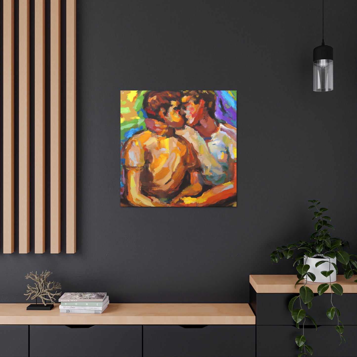 Maxwell - Gay Love Canvas Art