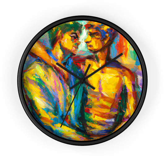 Jayden - Gay Love Wall Clock