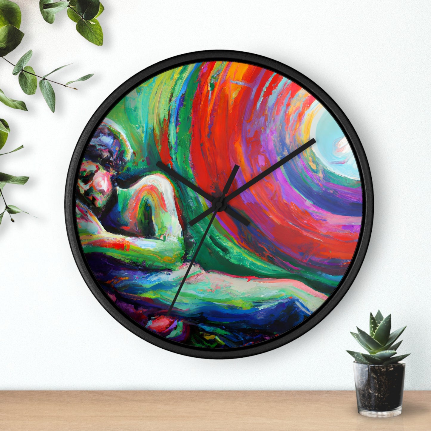 Leonardo da Vinci - Gay Hope Wall Clock