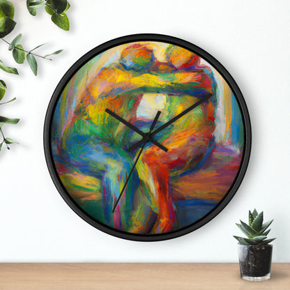 Ethan - Gay Love Wall Clock