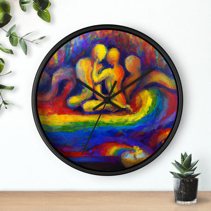 Dash - Gay Love Wall Clock