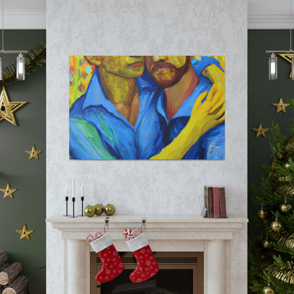Hilberta - Gay Couple Wall Art