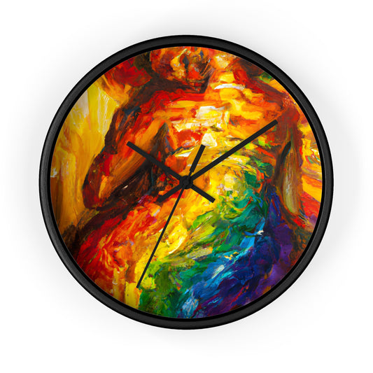 Leonardo daVinci - Gay Hope Wall Clock