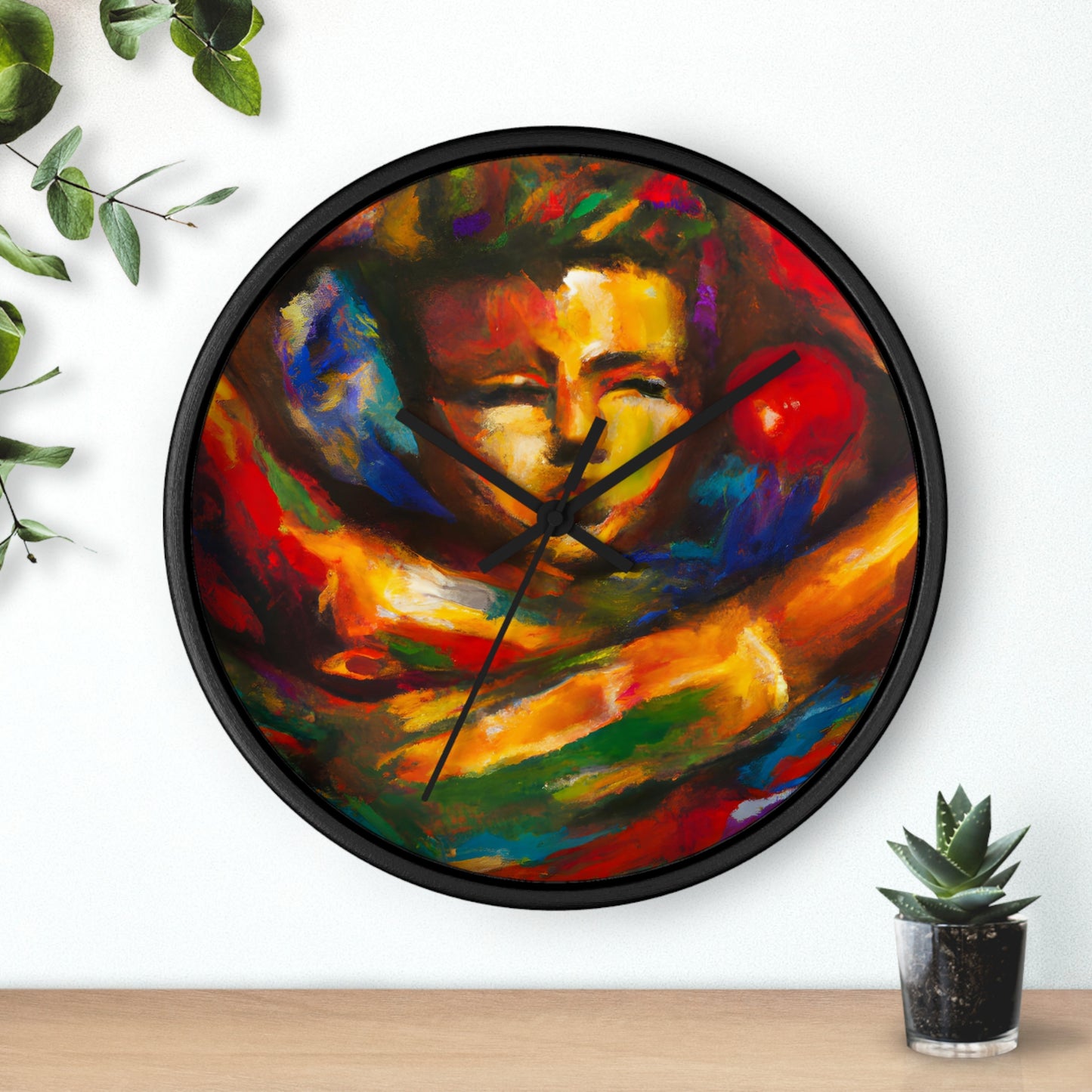 Leonardo da Vinci - Gay Hope Wall Clock