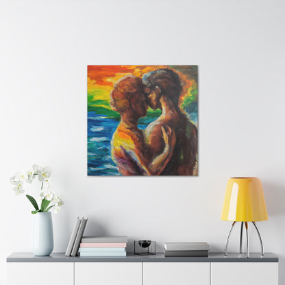 Limsoir - Gay Couple Wall Art