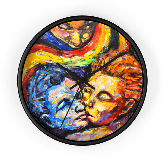 Tyler - Gay Love Wall Clock