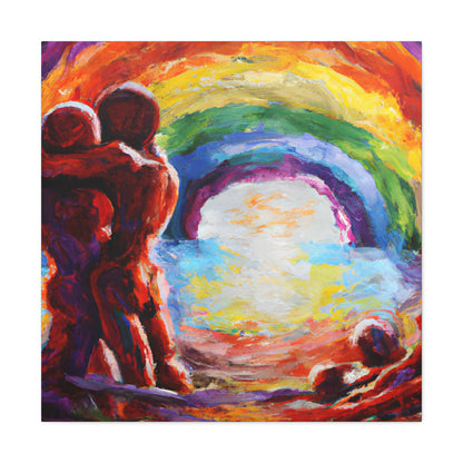 PineoArtist - Gay Couple Wall Art