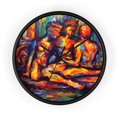 Brandon - Gay Love Wall Clock