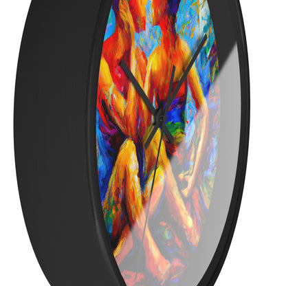 Troy - Gay Love Wall Clock