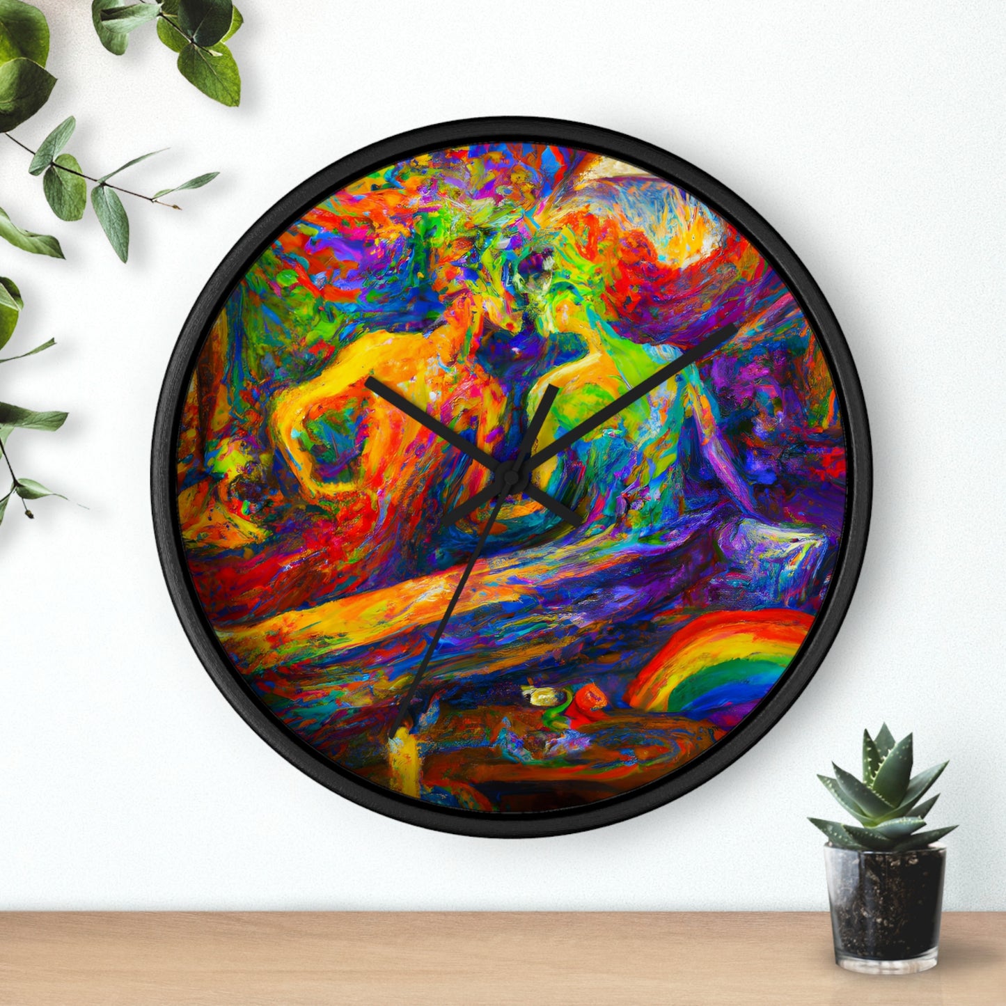Ignite - Gay Love Wall Clock