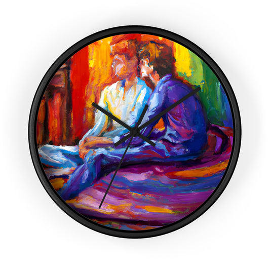 Tyson - Gay Love Wall Clock