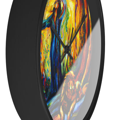 LeonardoDaVinci - Gay Hope Wall Clock