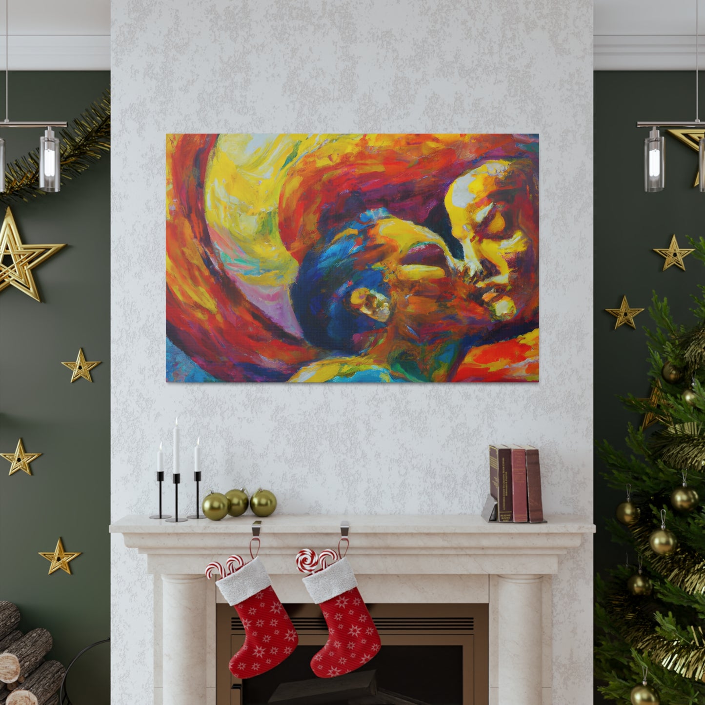 Tyler - Gay Love Canvas Art