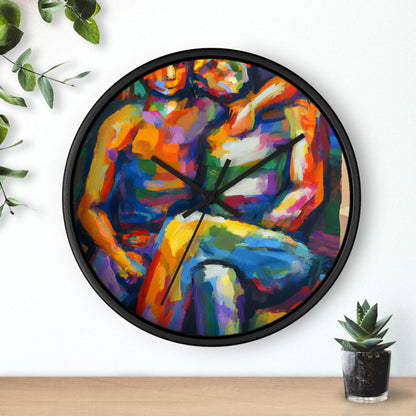 Randy - Gay Love Wall Clock