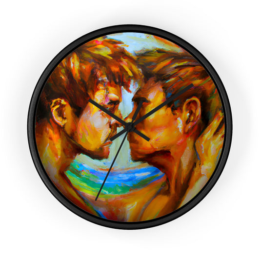 Maxwell - Gay Love Wall Clock
