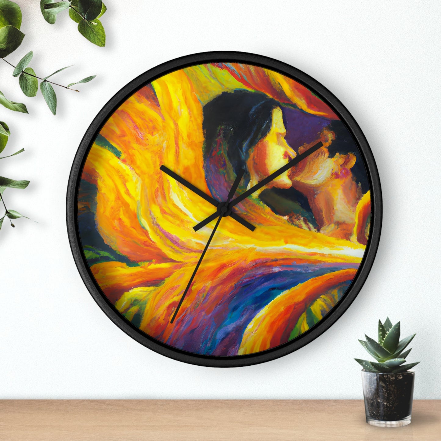 Leonardo da Vinci - Gay Hope Wall Clock