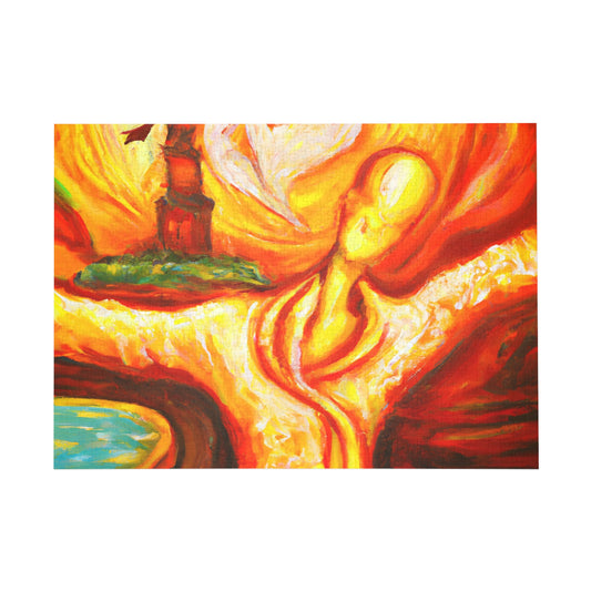 LeonardoDaVinci - Gay Hope Jigsaw Puzzle