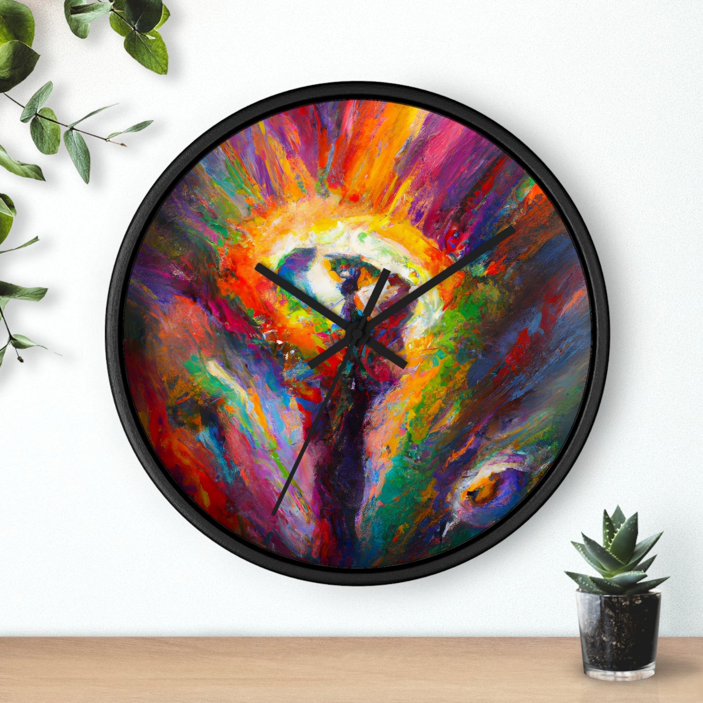 LeonardoDaVinci - Gay Hope Wall Clock