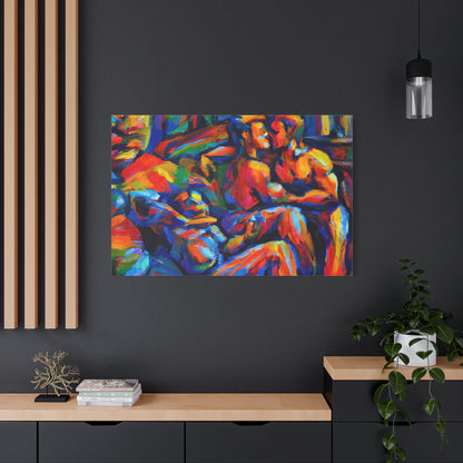 Nevin - Gay Love Canvas Art
