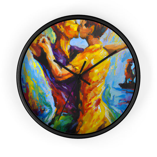 Randy - Gay Love Wall Clock