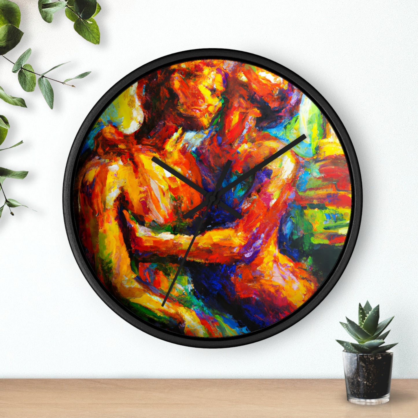 Kai - Gay Love Wall Clock